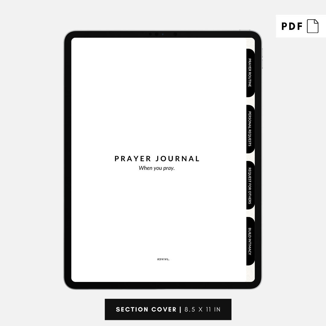 DD02 - The Prayer Journal - Digital