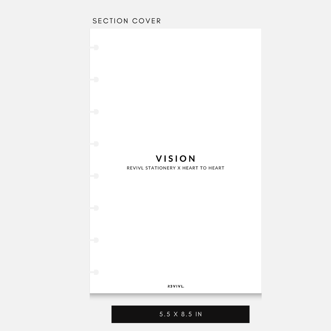 RSI25 - Vision Devotional Planner Insert