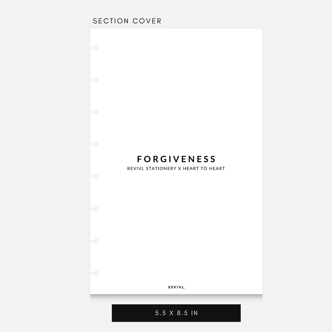 RSI18 - Forgiveness Devotional Planner Insert