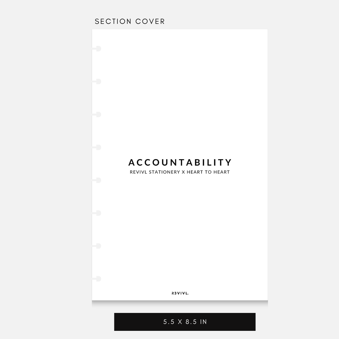 RSI23 - Accountability Devotional Planner Insert